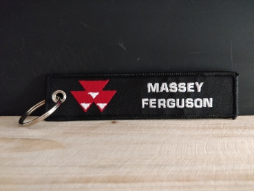 MF Massey Ferguson Schlüsselanhänger schwarz